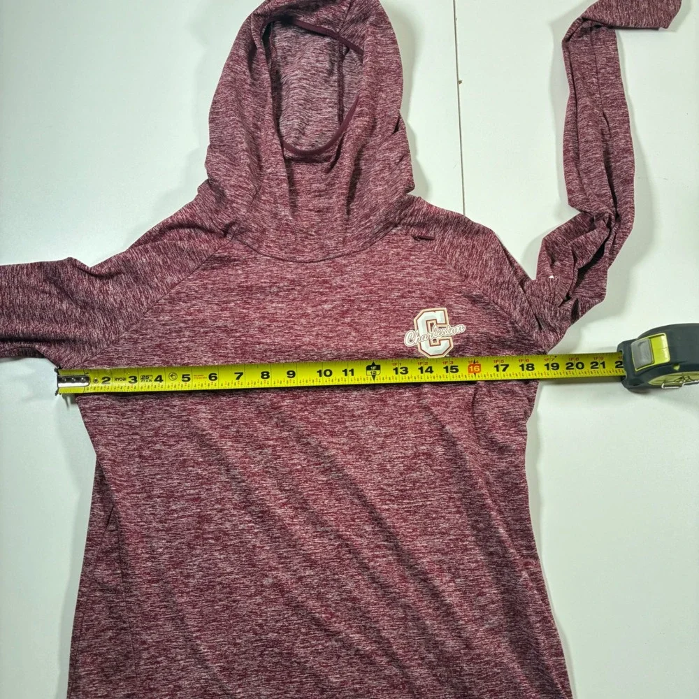 College of Charleston Nike Element Heather Hoodie Womens Medium Lightweight